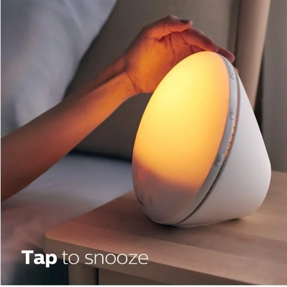 NWOB: Philips SmartSleep Sunrise Alarm Clock with Yellow Light - Picture 2 of 5